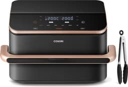 Cosori Dual Blaze Twinfry – Dubbele Airfryer XXL – 10L – Dual Zone of MegaZone – 6 Programma’s — thumbnail 2