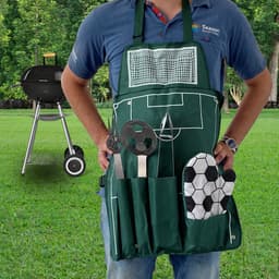 Bbq Gereedschap Voetbal - RVS — thumbnail 2