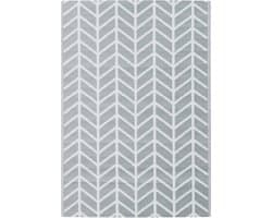 vidaXL - Buitenkleed - ARAKIL - 160x230 - cm - PP - grijs