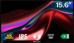 Verbatim 15,6 Inch Draagbare Touchscreen Monitor Voor Laptop En Smartphones 4K Ultra Hd — thumbnail 3