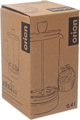 Cafetiere Glas 400 ml - French Press Koffiezetapparaat - Koffiemaker - Koffie - Koffiepot - Theepot — thumbnail 2