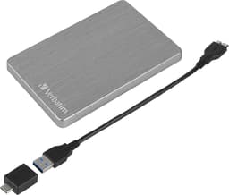 Verbatim Stor n Go 1 TB Externe harde schijf (2,5 inch) USB 3.2 Gen 1 Space grijs 53662 — thumbnail 4