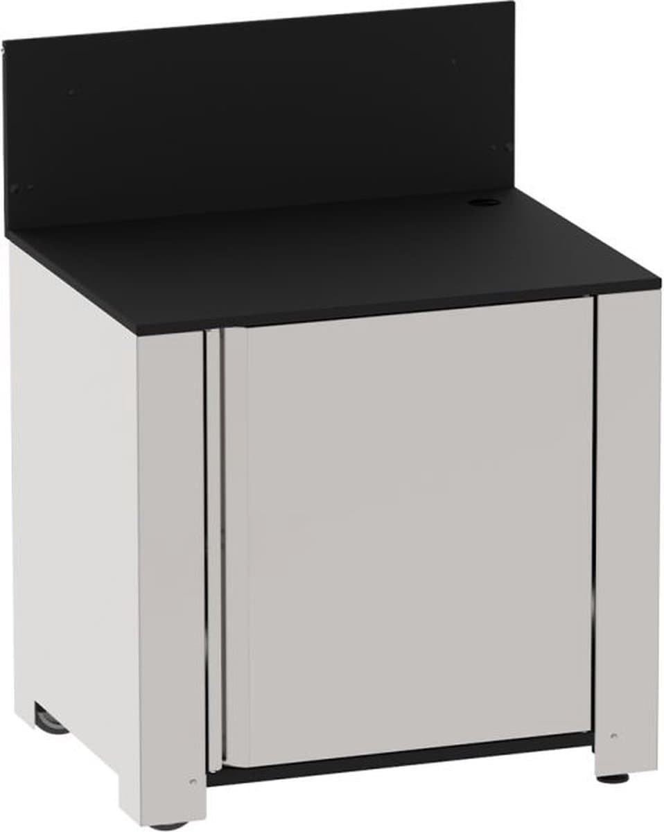 Eno - Buitenkeuken - Modulo voor plancha - Inox - HPL - 80cm — afbeelding 1