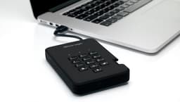 iStorage diskAshur 2 - externe harde schijf - 2000 GB - Cijfercode - Zwart — thumbnail 3