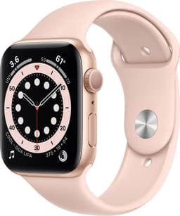 Apple Watch Series 6 - Smartwatch dames - 44 mm - Roségoud — thumbnail 3