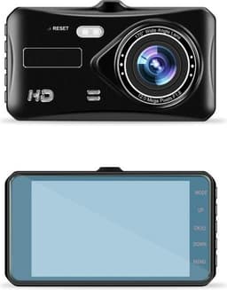 DrPhone DC6 Auto Dashcam Voor en Achter - Video Recorder FHD 1080p- 4 Inch Touchscreen - Loop Opname - G-sensor - Super groothoek – Bewegingsdetectie — thumbnail 4