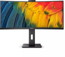 Philips 34B1U5600CH- Ultrawide Webcam Monitor - USB-C - RJ45 - 120hz - 34 inch — thumbnail 1