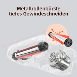 CHIWIN Huisstofmijt Stofzuiger met UV Lamp - Bank en Matras Reiniger - Meubelreiniger Snoerloos Draagbaar - 99,9% Mijtverwijdering - 10.000Pa Zuigkracht - 8600 RPM - Elimineert Bacterie, Mijt & Schimmel - voor Matrassen, Banken, Tapijten, en Meubilai — thumbnail 4
