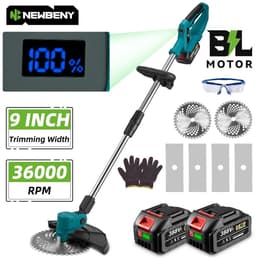 Rumi Grasmaaier - sterke grasmaaier - 18 V/Li-ion - Aanbevolen gazonoppervlakte - Maaihoogte: 30-70 mm - Snoeimachine Tuin Trimapparatuur Klein Tuingereedschap & Accessoires — thumbnail 3
