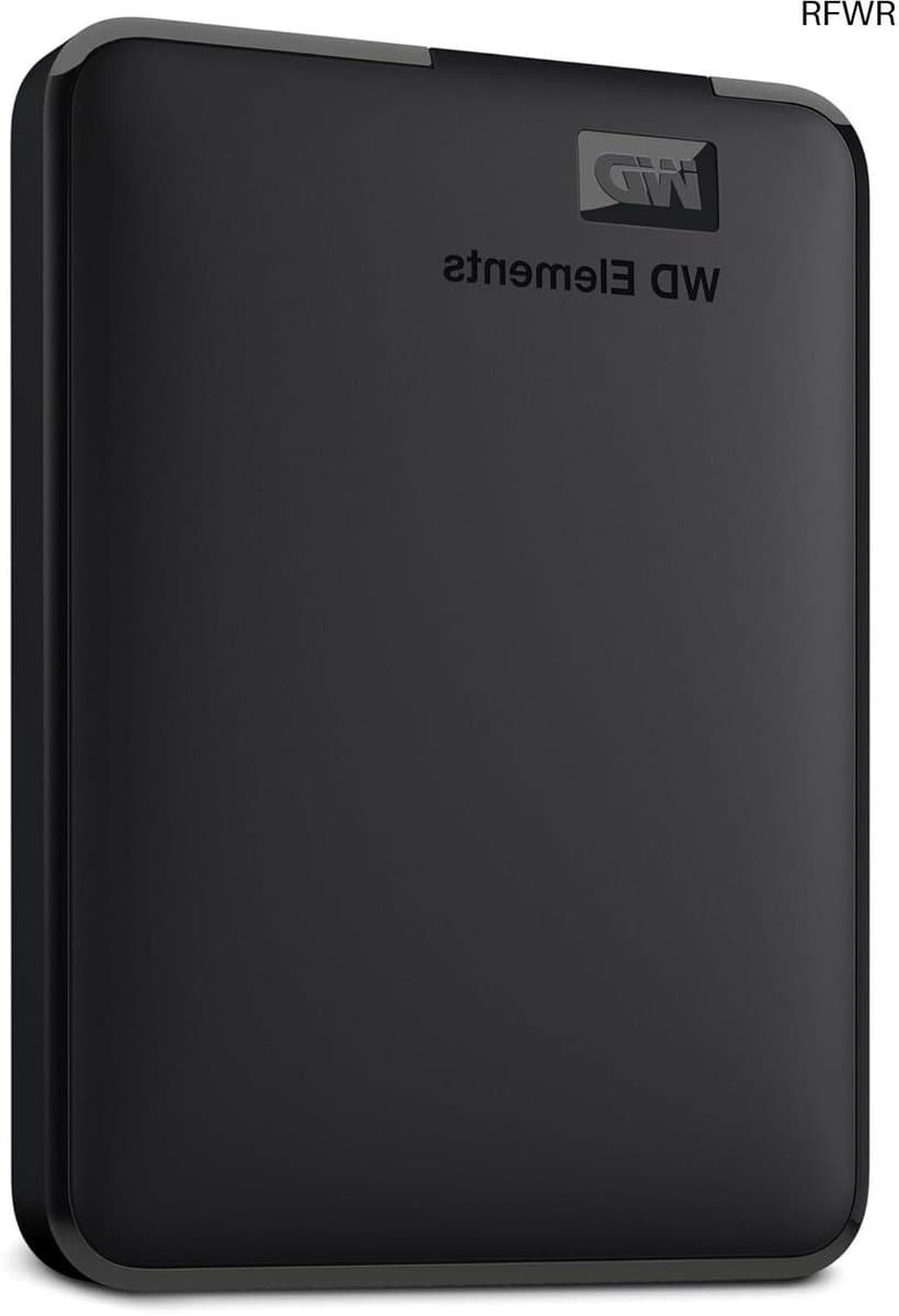 RFWR® 2 TB Draagbare Externe Harde Schijf - USB 3.0, Zwart — afbeelding 1
