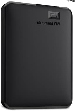 RFWR® 2 TB Draagbare Externe Harde Schijf - USB 3.0, Zwart — thumbnail 1