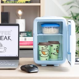 Lexium Mini Fridge for Drinks - Kleine Koelkast - Mini Koelkasten - Minibar - Mini Fridge - Mini Koelkast - Mini Koelkastje - — thumbnail 3