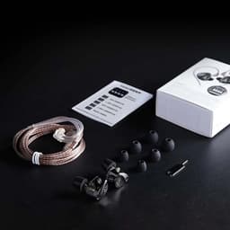 KZ Castor Pro - In-Ear Monitors - IEM - 1 Dynamische + 1 Balanced Driver - Audiofiele Oordoppen - Verwisselbare Kabel - Universele Pasvorm - Grijs — thumbnail 4