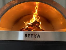 BEEK - Grande - pizzaoven - houtgestookt - Zwart - tot 4 pizza's tegelijk — thumbnail 1