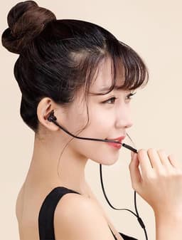 XIAOMI Piston Basic Edition 3.5mm In-ear Oortjes / Oordopjes / Headset / Headphones / Hoofdtelefoon / Koptelefoon / Earbuds met Microfoon en Line-in Control - Zwart — thumbnail 3