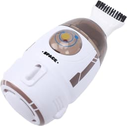Mini Stofzuiger - Desktop Reiniger - Bureau Schoonmaken - Afneembare Stofbak - 55ml Capaciteit - Grijs — thumbnail 3