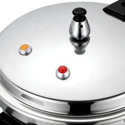 Large Pressure Cooker - 7L Instant with Steaming Raack | Kitchen Pots Safetty Stainless Pressure Canner,for Induction Electric Stove Soup Chicken Rice Cooking Home Apartments — thumbnail 2