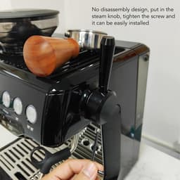 Cosensi- Stoomhendel Aluminiumlegering - Vervangende Stoomgreep - Koffiemachine Accessoire - Geschikt voor Sage BES870/875/876 - Duurzaam - Glanzend Oppervlak — thumbnail 5