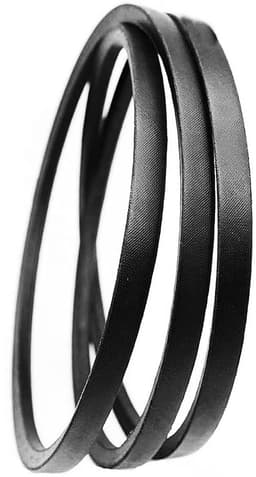Dailygoods- Grasmaaier Riem Vervanging - Onderdeelnummer 135061504/0 - Breedte 13 mm - Omtrek 1956 mm - Geschikt voor Mountfield 1538M-SD/T38M-SD - Zwart - Maaier Riem — thumbnail 1
