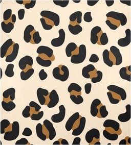 Vaatwasser Magneet - Apparaat Cover - Keuken Decoratie - Aanpasbare Maat - 58 x 66 cm - Luipaard Print Beige — thumbnail 1