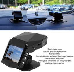 SPHProducts - DashCam - HD Nachtzicht - Loopopname - Voor auto - Voorzien van voor- en achtercamera - 10MP - Veiligheid — thumbnail 3