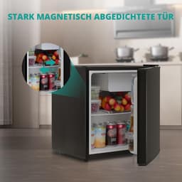 Mini Koelkast - Drankkoelkast Tafelmodel - Dranken Koelen - Stille Werking 39 dB - 45 Liter - Zwart — thumbnail 3