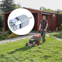 Elektrische Motor - Gazonmotor Grasmaaier - Tuinonderhoud - Hoge Krachtoverbrenging - 5mm As - Meerkleurig — thumbnail 2