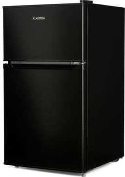 Klarstein Diepvriezer Big Daddy Cool Koelvriescombinatie 87L 40 dB - Koelkast met Vriesvak - Mini-Koelkast Compact - voor Keuken voor Singles - LED Vrijstaand Glazen Lades - Freezer - Vrieskast - Diepvrieskast - Vrieskast Klein — thumbnail 1
