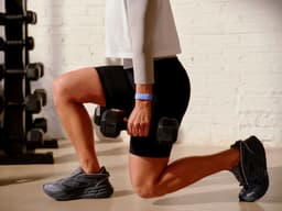 Google Fitbit Air Lavender - Activity Tracker - Met Blauw/Paars Actiesportbandje met klittenband — thumbnail 5