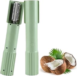 Elektrische Kokos Rasp - Kokos Versnipperaar - Verse Kokos Bereiden - Efficiënte Extractie - Draagbaar - Groen — thumbnail 1