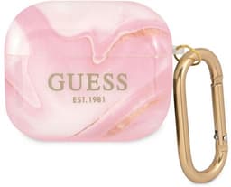 Guess Marble Collectie - AirPods 3 Hoes - Roze - Prestigieus - Bescherming — thumbnail 4