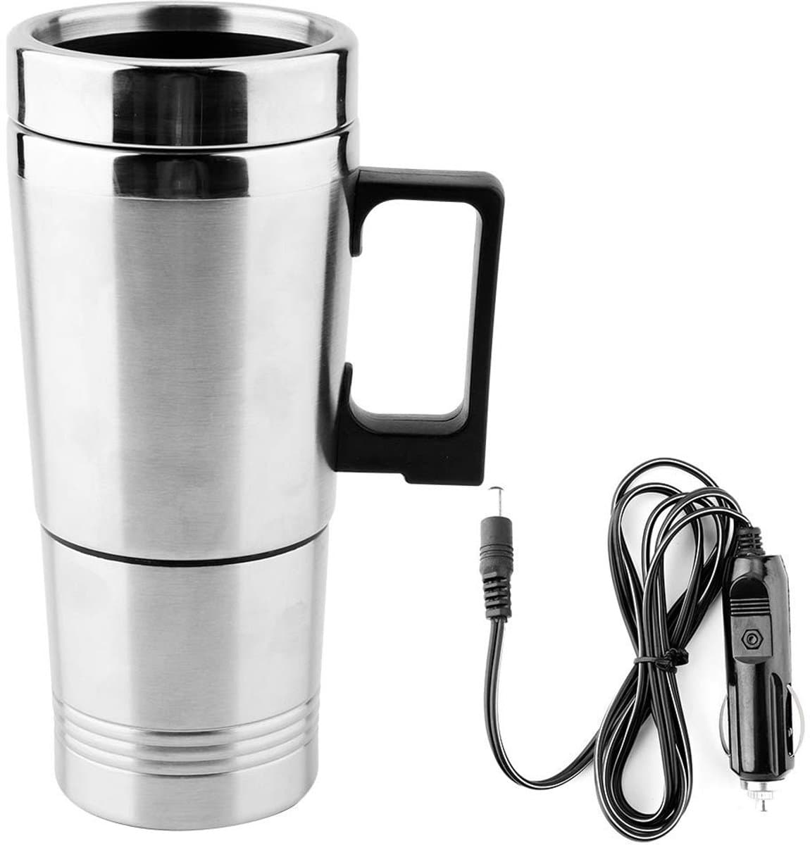 Dailygoody - Kettle - Reislade - 350ml en 150ml - Elektrische Koffie en Thee - Voor onderweg - 12V — afbeelding 1