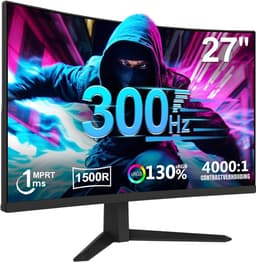 RUX® Gaming Monitor 240hz - Gaming Monitor -Zwart - ‎‎20cm x 62cm x 46cm — thumbnail 1