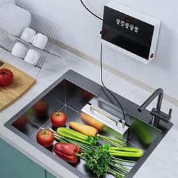 Draagbare Vaatwasser - Mini Vaatwasser Keuken - Snel Afwassen - Geen Installatie Nodig - 380w - Wit — thumbnail 3