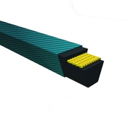 Vervangende Riem - Aramid Riem - Tuinonderhoud - Overschrijdt RMA ratings - 1/2 x 87in OC - Zwart — thumbnail 2