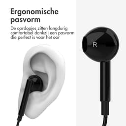 imoshion Bedrade Oordopjes met USB-C Aansluiting - Oortjes met Draad - Zwart — thumbnail 2