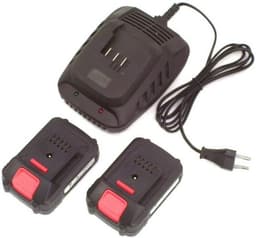 Accu grasmaaier - Elektrische maaier - Gazon onderhoud - 2x 20V systeem - 340 mm snijbreedte - Zwart — thumbnail 3