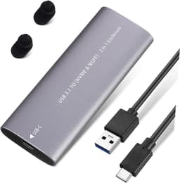 Externe Harde Schijf - Solid State Drive - Snelle Data Transfer - Aluminium Behuizing - 3 Stuks - Diverse Kleuren — thumbnail 4