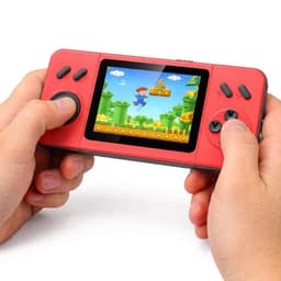 Retro Game Console – Handheld Spelcomputer voor kinderen – Gameboy – Reisspeelgoed – LCD-kleurenscherm – 266 Games — thumbnail 1