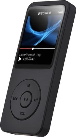 Draagbare MP3-speler, muziekspeler, videospeler en fotoviewer met een 1,77-inch LCD-scherm. Draagbare mini-MP3-muziekspeler. — thumbnail 2