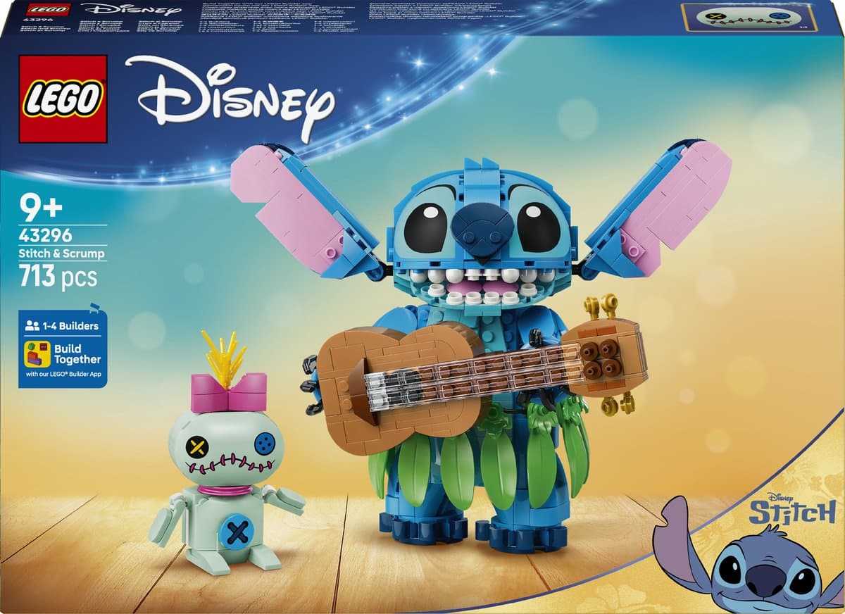 Lego Disney 43296 Stitch & Scrump Bouwstenen Multicolor — afbeelding 1