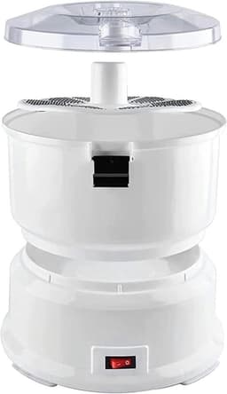 Automatische aardappelschilmachine - Elektrisch schilapparaat - Snel groenten schillen - Eén druk op knop - 1 kg capaciteit - Wit — thumbnail 1