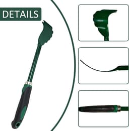 Grasmaaier Schraper - Dek Reiniger - Onderhoud Gazon - Ergonomisch Handvat - 2 Stuks - Groen — thumbnail 4
