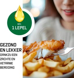 Heteluchtfriteuse Dubbele Kamer - Airfryer Duo - Gezond Koken - Twee Gerechten Tegelijk - 5 Liter - Zwart — thumbnail 3