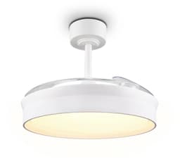 Fantiluxe - Ivar - Plafondventilator met verlichting - Wit - Ø106cm - Afstandsbediening - Met lamp - Plafond ventilator - Slaapkamer — thumbnail 4