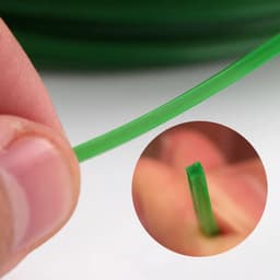 Cosensi - Dailygoody - Grassnijder - Trimmerlijn - Robuust nylon - 50 m - Nylondraad - Geschikt voor tuinieren, bosmaaier, grasmaaier - Groen — thumbnail 2