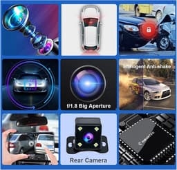 Plug and play car DVR WiFi Dash Cam Camera 170°FOV Compatible for VOLVO XC90 XC60 XC40 S90 V90 S60 V60 C40 Compatible for Polestar 2 Dashcam 1080P (Color : XC60 S90 2022, Size: None) — thumbnail 5