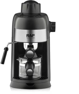RAF Espressomachine met 800 Watt en 240ml Watertank - Koffiemaker voor Espresso, Cappuccino en Latte Macchiato — thumbnail 4