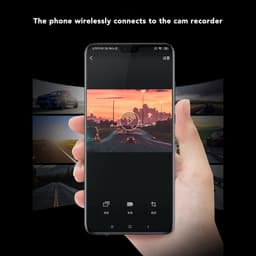 Dailygoods - Dailygoody - Auto Dash Camera - 1080P - WIFI App Controle - Groothoeklens - Nachtzicht - 24 uur parkeerbewaking - Geschikt voor elke auto - Compa — thumbnail 3