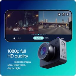 Dashcam Full HD - Autocamera Rijcamera - Verkeersincidenten Vastleggen - Compact Verbergbaar Ontwerp - 1080p - Zwart — thumbnail 4